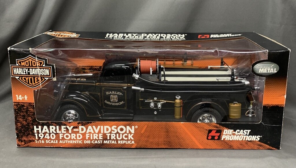 HARLEY-DAVIDSON 1:16 SCALE AUTHENTIC DIE-CAST METAL REPRICA 非売品