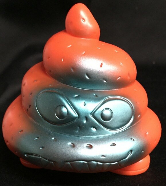 Gargamel グライフェンとガーガメルのバイ菌軍団大行進 うんち菌 オレンジ成型 青塗装 まんだらけ Mandarake