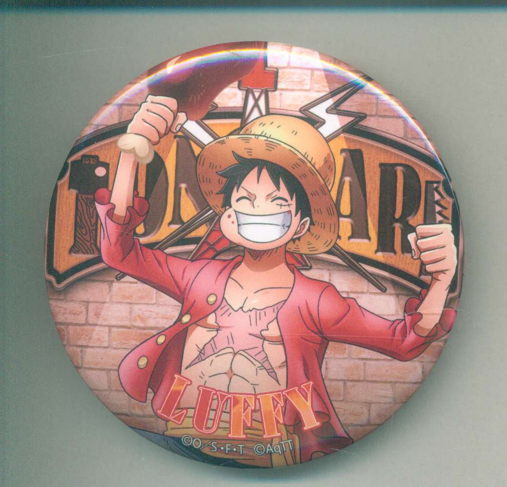 東映アニメーション トンガリストア限定缶バッジ 東京ワンピースタワー ルフィ まんだらけ Mandarake