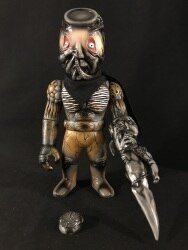 Atom A flax wrestler