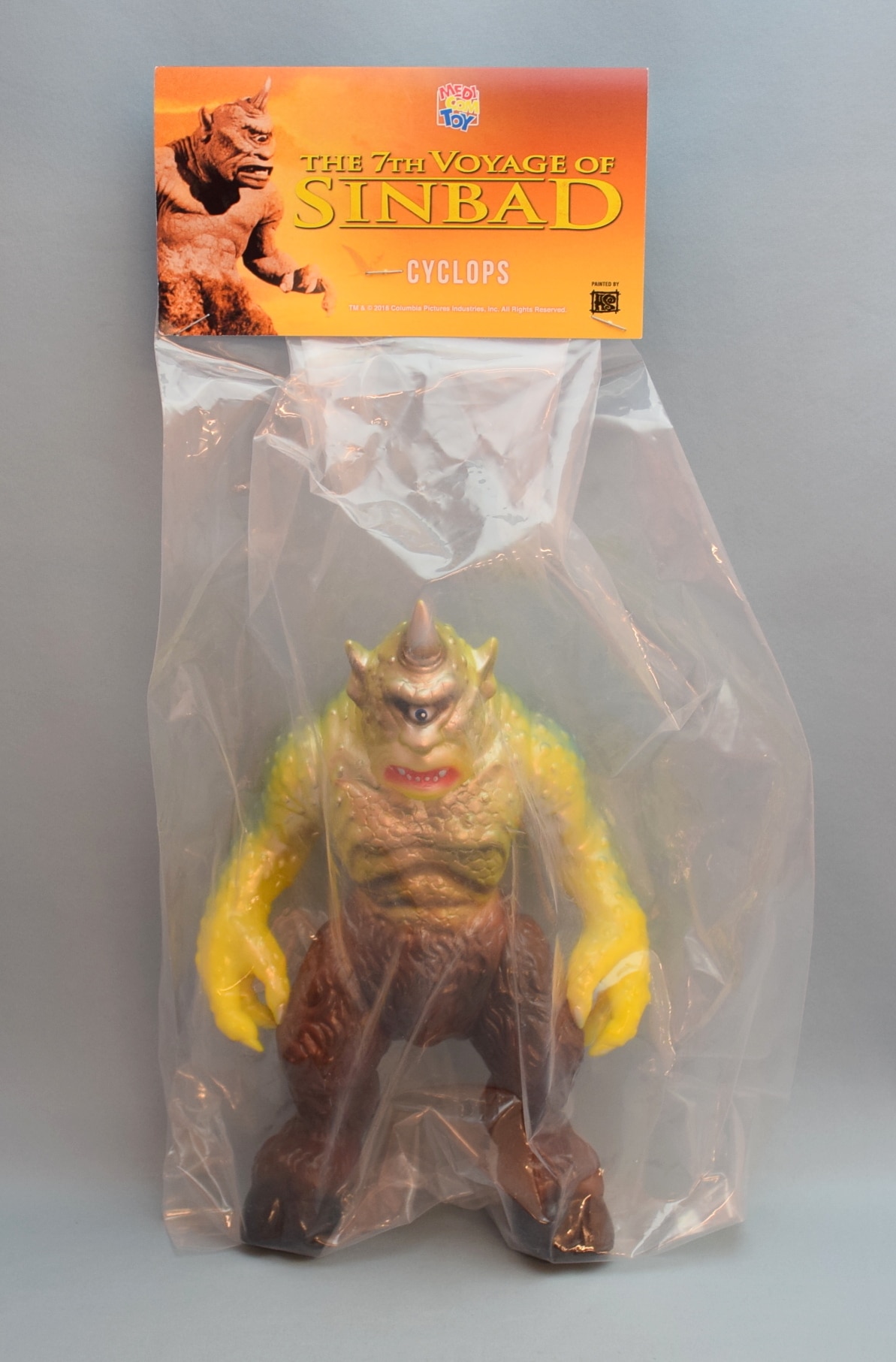 MediCom Toy 7 th of Adventure HS CYCLOPS (3 phase) of Shindobatto yellow  molding