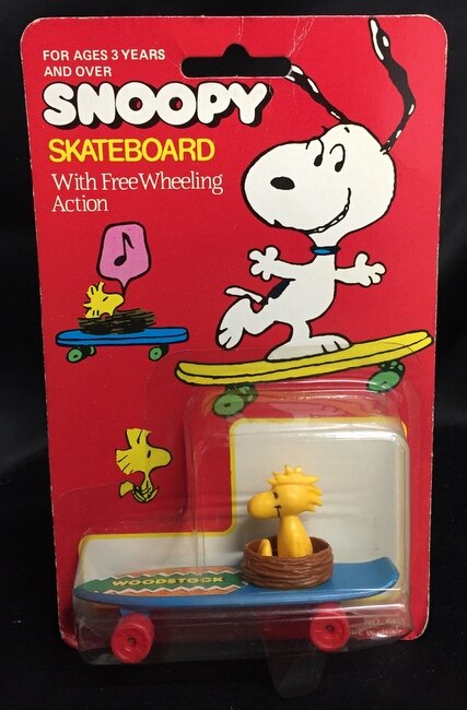 international trading technology snoopy skateboard woodstock