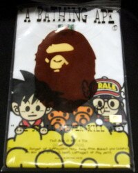A BATHING APE×DRAGONBALL+Dr.SLUMP