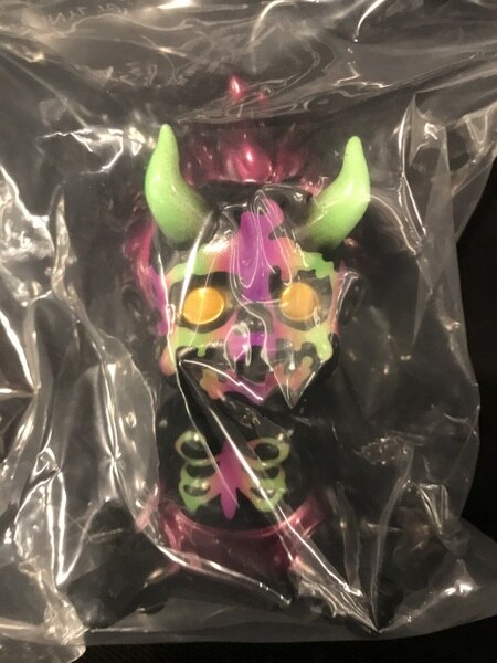 SOFT VINYL TOY JELLY ROGER Edward M Drake 黒成型/紫/緑/金目 | あり