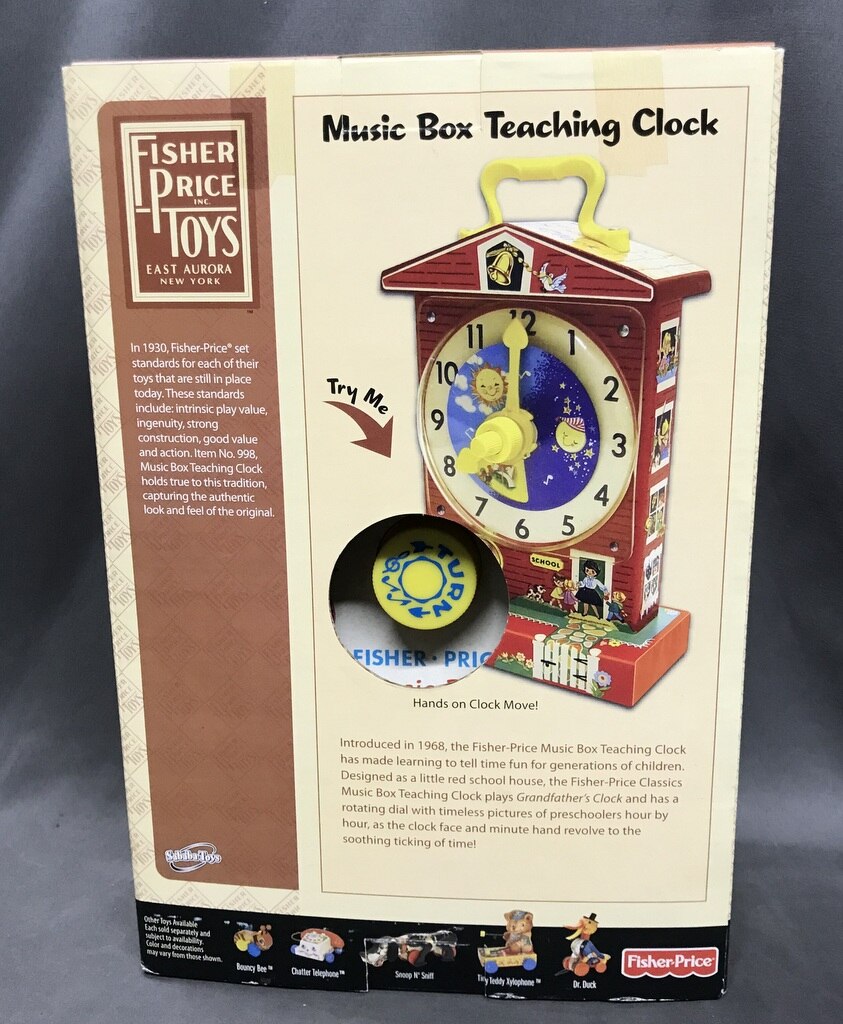 Fisher Price Music Box Teaching Clock まんだらけ Mandarake