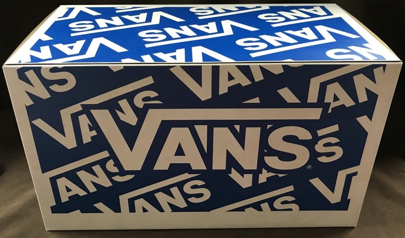 Vans blue box sale