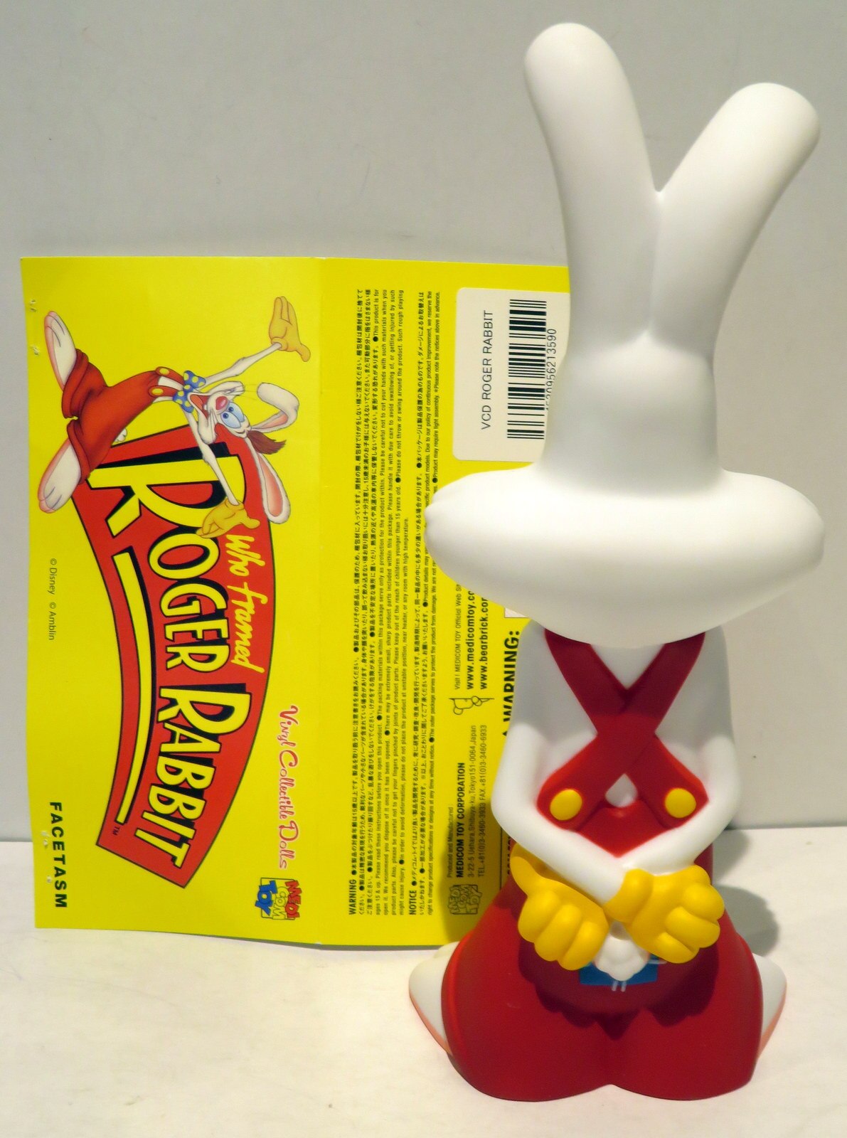 MediCom Toy VCD × FACETASM ROGER RABBIT | Mandarake Online Shop