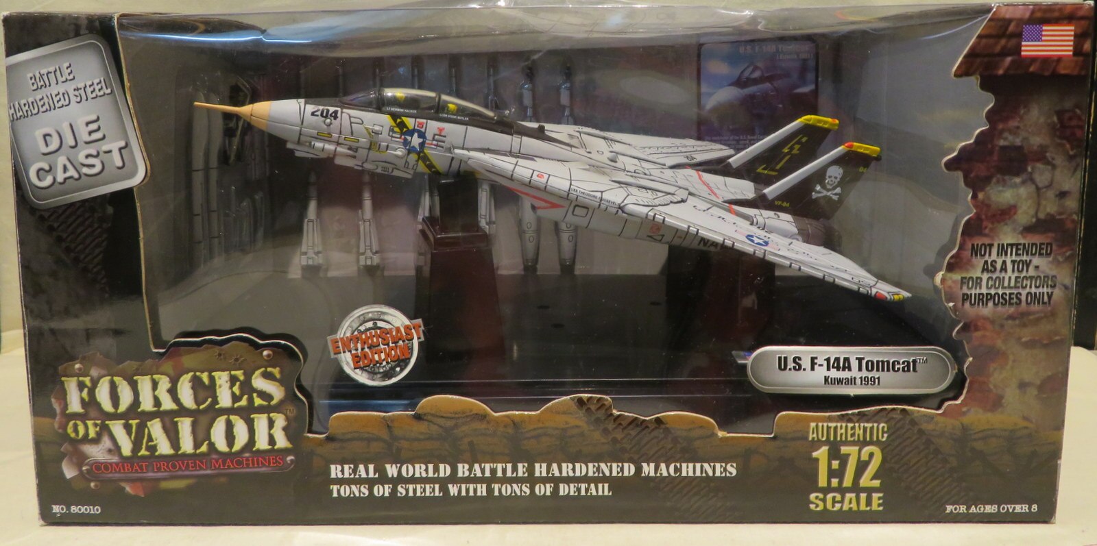 1/72 FORCES OF VALOR U.S.F-14A トムキャット VF-154 Black