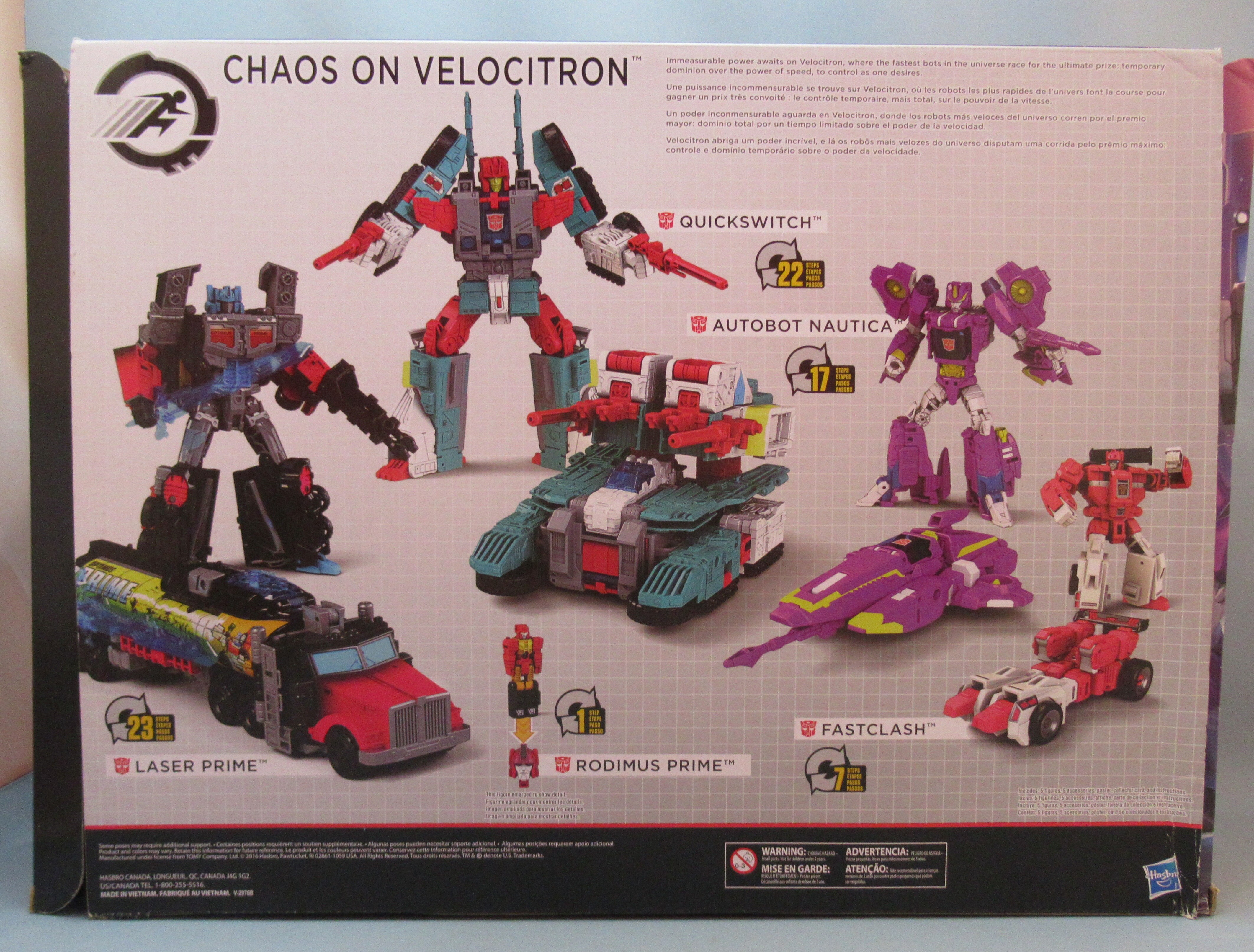 transformers titans return chaos on velocitron
