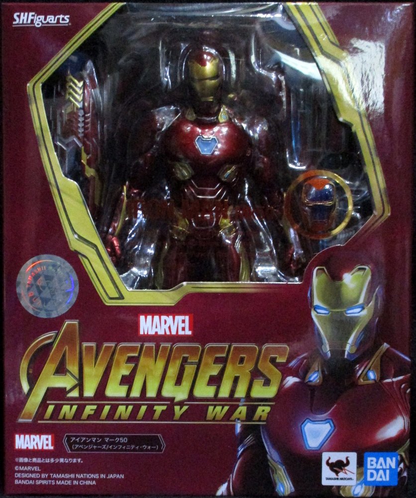 Bandai Spirits S H Figuarts アイアンマン マーク50 アベンジャーズ インフィニティ ウォー まんだらけ Mandarake