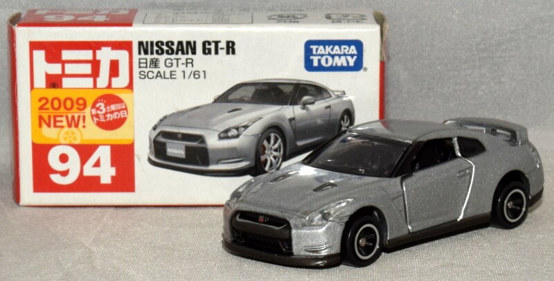 タカラトミー トミカ赤箱中国製 日産 GT-R/新車シール付 94