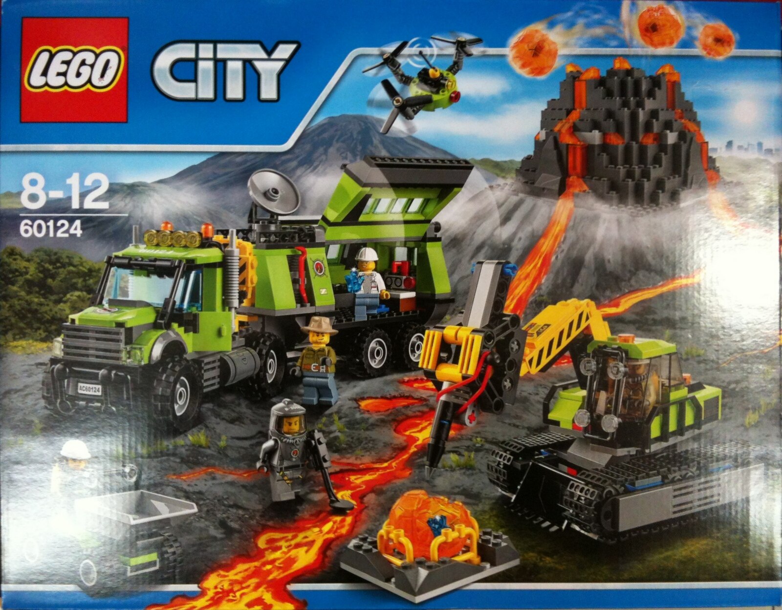 LEGO LEGO/CITY 【60124 火山 調査基地/Volcano Exploration Base】 | Mandarake Online  Shop