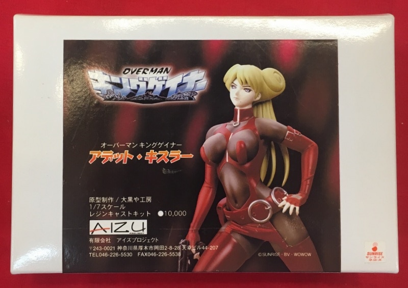 アイズプロジェクト 1/7スケールレジンキャストキット/キングゲイナー 【アデット・キスラー/Adet Kistler GARAGE KIT】 |  Mandarake Online Shop