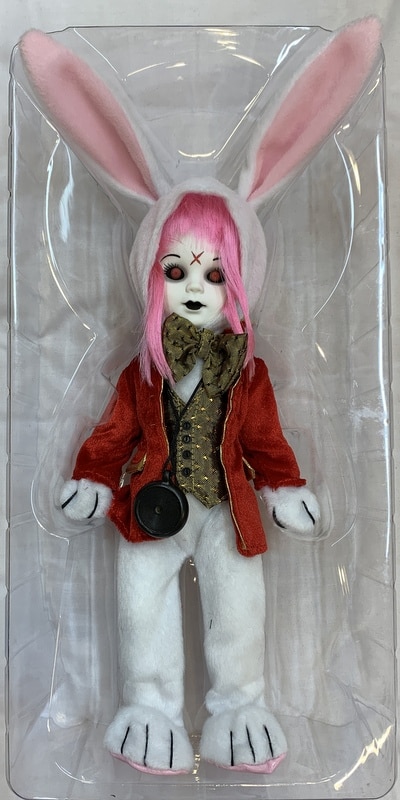 MEZCO Living Dead Dolls exorcist White Rabbit Alice in Wonderland