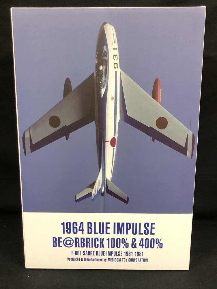 MEDICOMTOY Be@rbrick (Bearbrick) 40 0% 1964 BLUE IMPULSE 10 0% 40