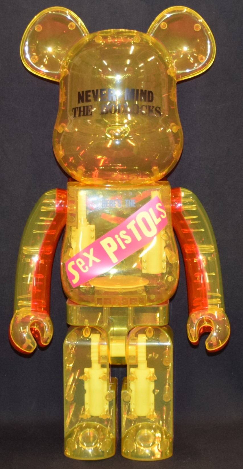 BE@RBRICK Sex Pistols Clear Ver.