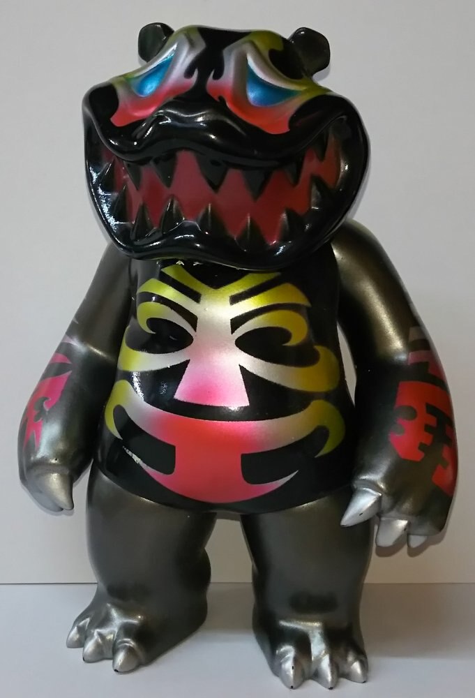 HARIKEN/TTToy/One up マッドパンダ MAD PANDA(JHARK BOSS BONE/黒×銀