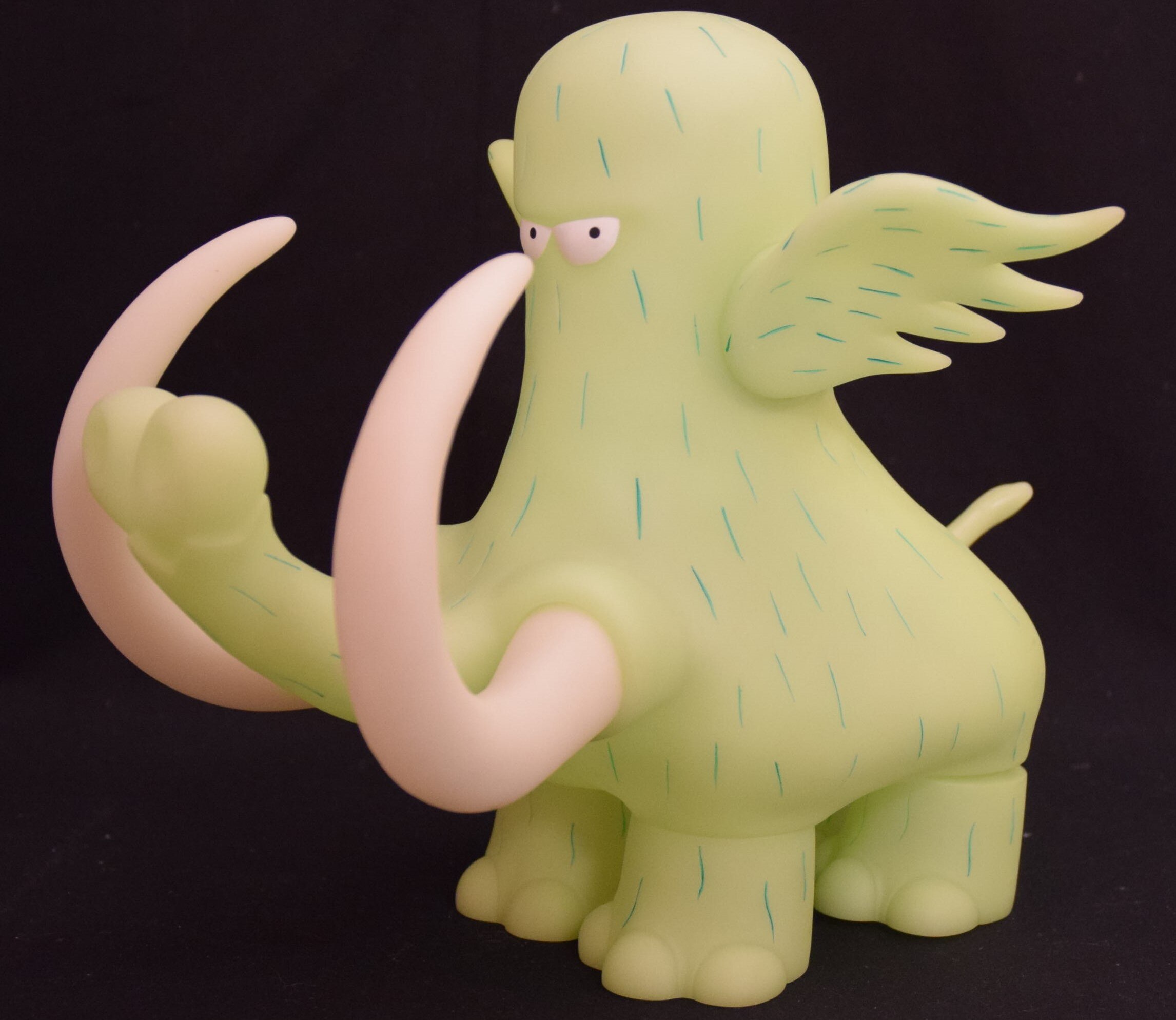 ART STORM はじめ人間ギャートルズ マンモ 夜の谷のマンモ 空色の