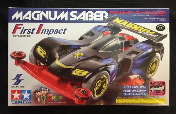 フルカウルミニ四駆シリーズ 1/32 マグナムセイバー ファーストインパクト(グレイ) 爆走兄弟レッツ&ゴー!! プラモデル(92321) タミヤ/エスケイジャパン