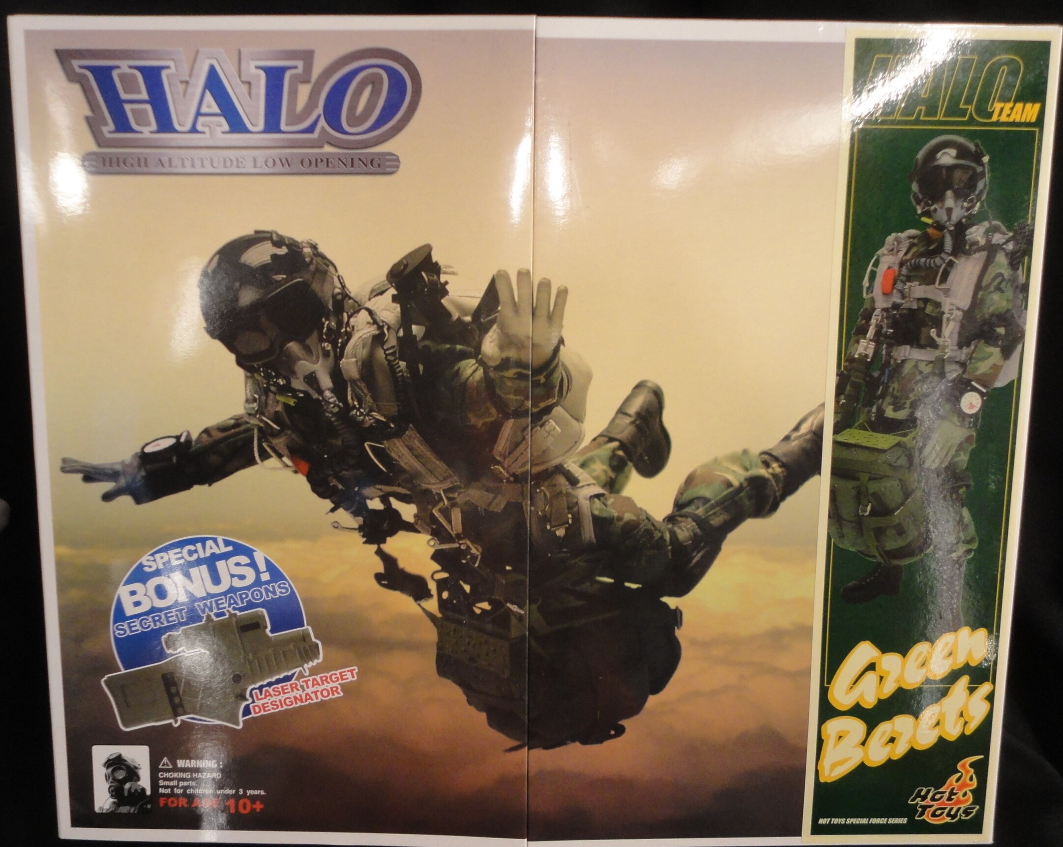 史博物館ホットトイズ SEAL HALO 1/6スケールアクションフィギュア COOL HALO G.I.ジョー