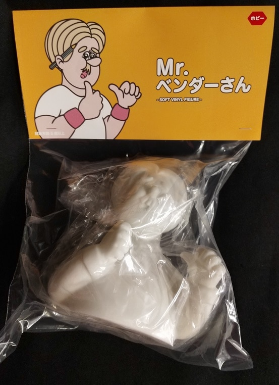 ヘンナーベンダー ハシヅメユウヤ Mr.ベンダーさん　SOFT VINYL FIGURE　WHITE