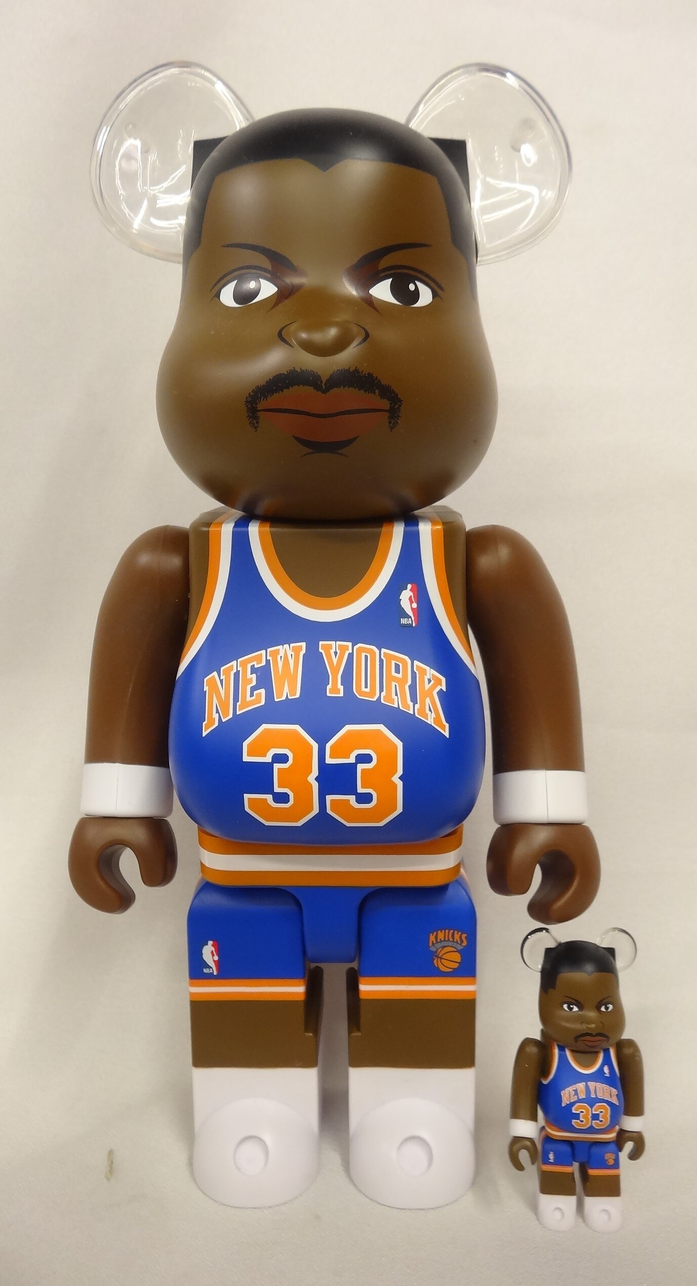 キナル別注 BE@RBRICK/ベアブリック/400%/ユーイング/NBA/100% Patrick