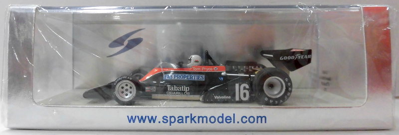 MINIMAX 1/43 sparkmodel F1 【Shadow DN8 no.16 4th Dutch GP 1976