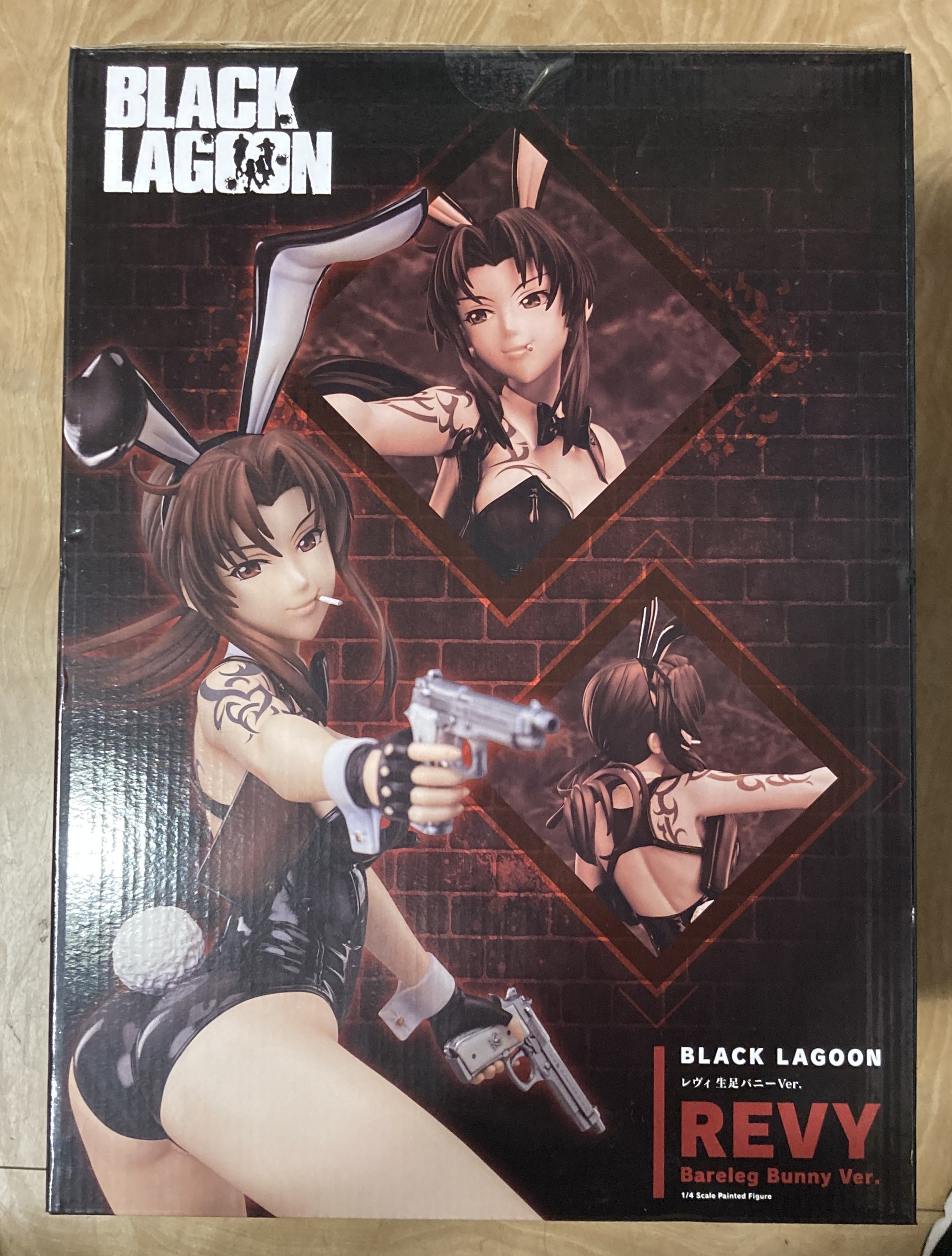 フリーイング(FREEing)BLACK LAGOONレヴィ 生足バニー 1/4 - コミック 