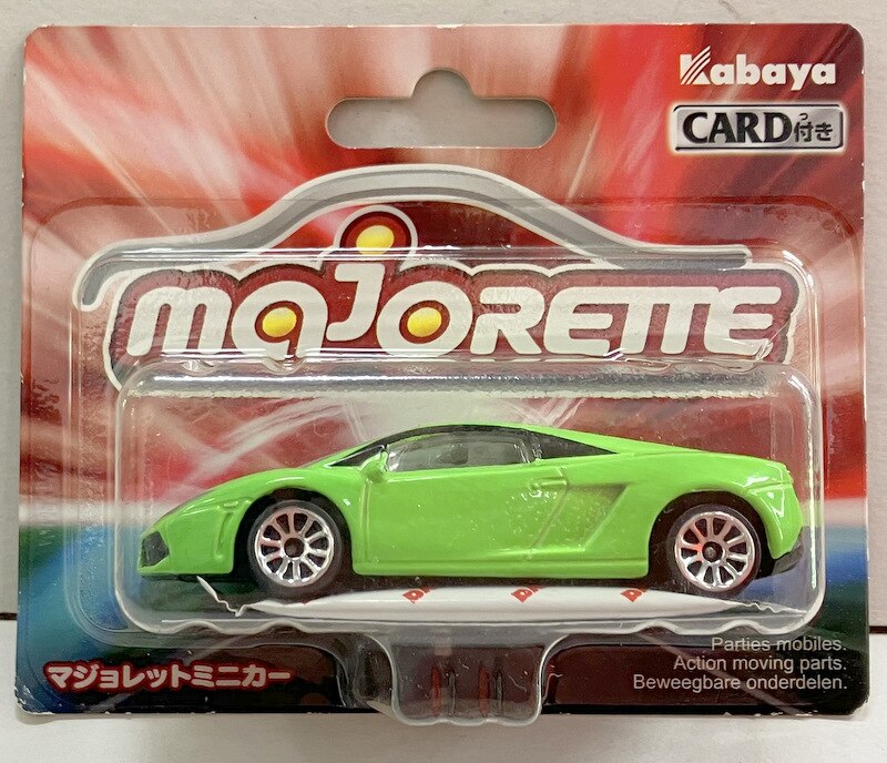 Kabaya マジョレットミニカーB CARD付き ランボルギーニ ガヤルド/ライトグリーン 055 | ありある | まんだらけ MANDARAKE