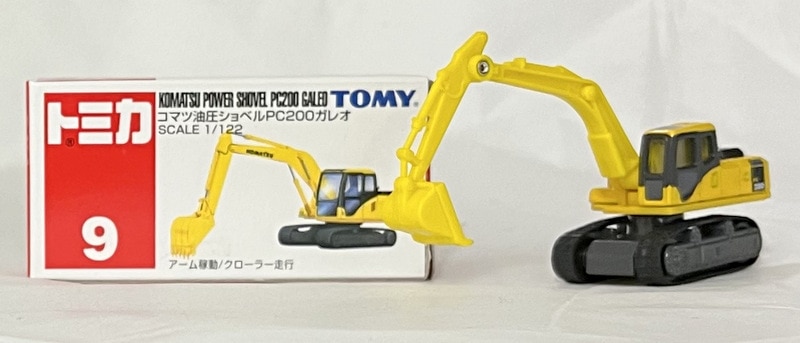 超新作 ミニカー トミカ コマツ 重機 白 キャラクターグッズ