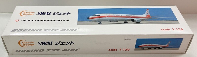 JALUX/EVER RISE / MINIATURE MODELS JTA BOEING 737-400/SWAL Jet Reg