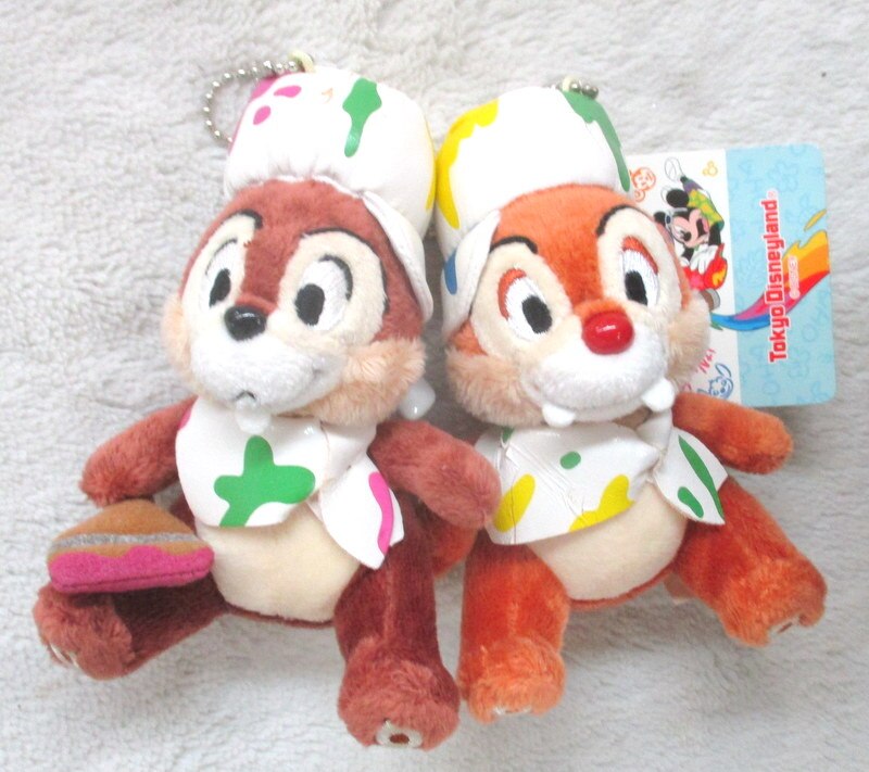 まんだらけ通販 東京ディズニーランド ぬいぐるみバッジ チップ デール 札幌店からの出品