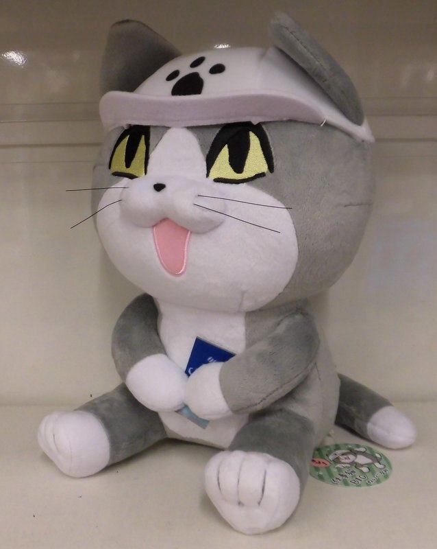 big plush cat