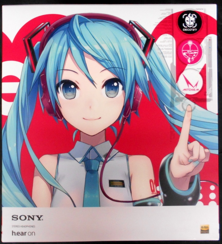 SONY ソニー h.ear on（MDR-100A) 初音ミクモデル | nate-hospital.com