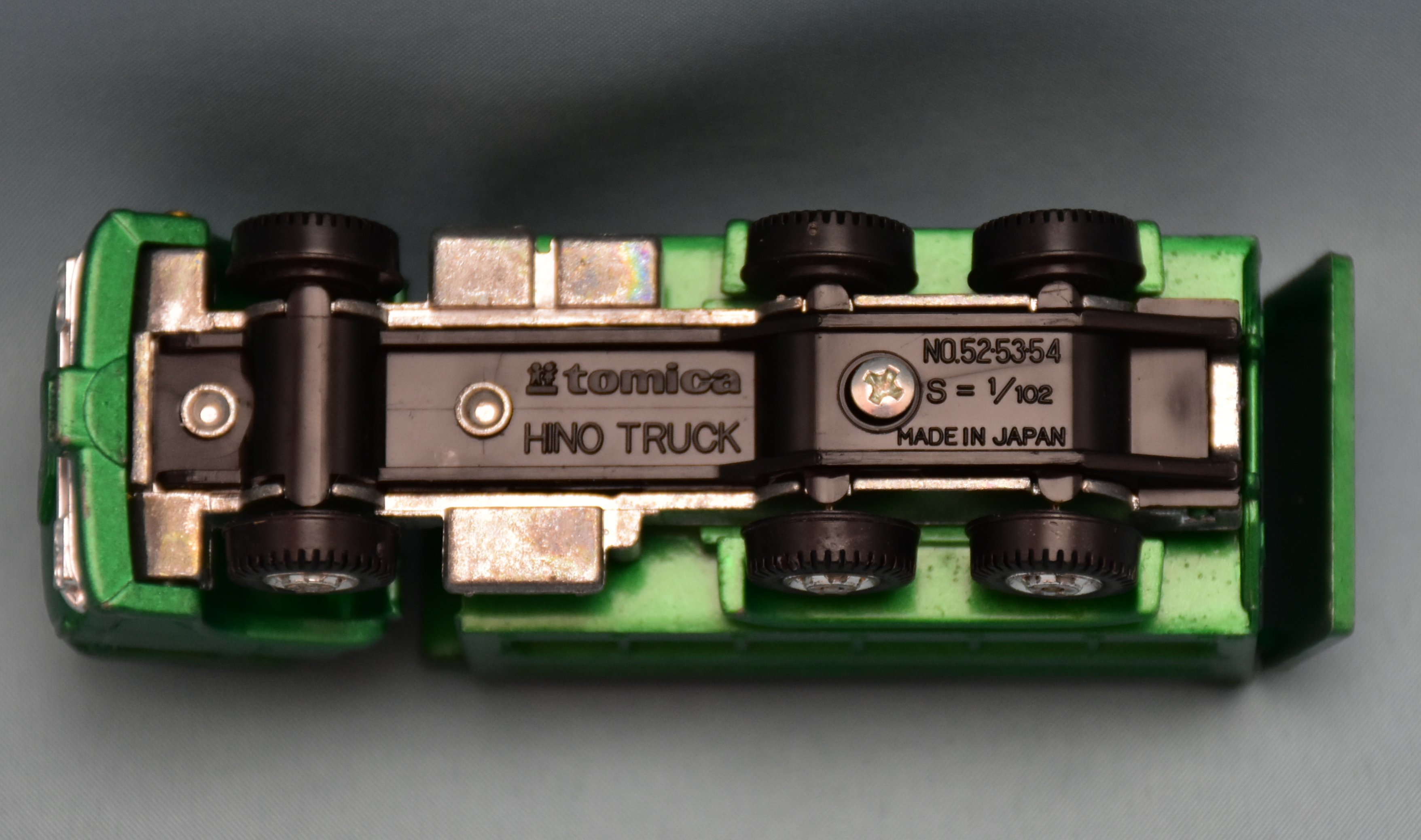 トミー トミカ黒箱日本製 日野ダンプトラック/緑メタ/緑窓/2Bホイール 色指定 52-1-1 | ありある | まんだらけ MANDARAKE