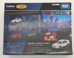 トミカプレミアム/トミカくじ 第2弾 コレクションS賞/スバル インプレッサ WRX(ホワイト) 03 S賞