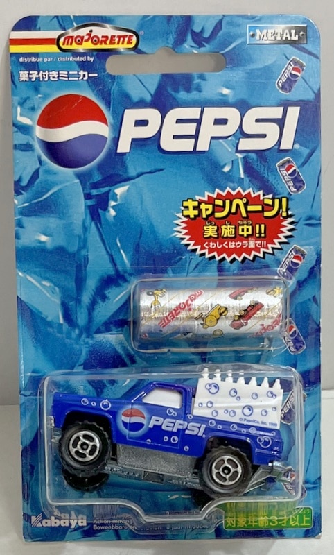 Kabaya マジョレットミニカー K32 菓子付きミニカー シボレー ボトル 