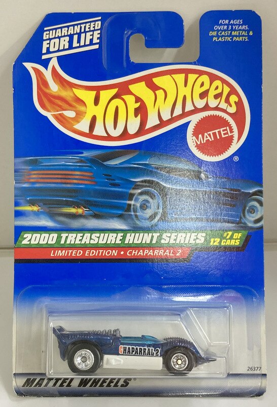 MATTEL HOTWHEELS 2000 TREASURE HUNT SERIES 7/12 26377 CHAPARRAL2