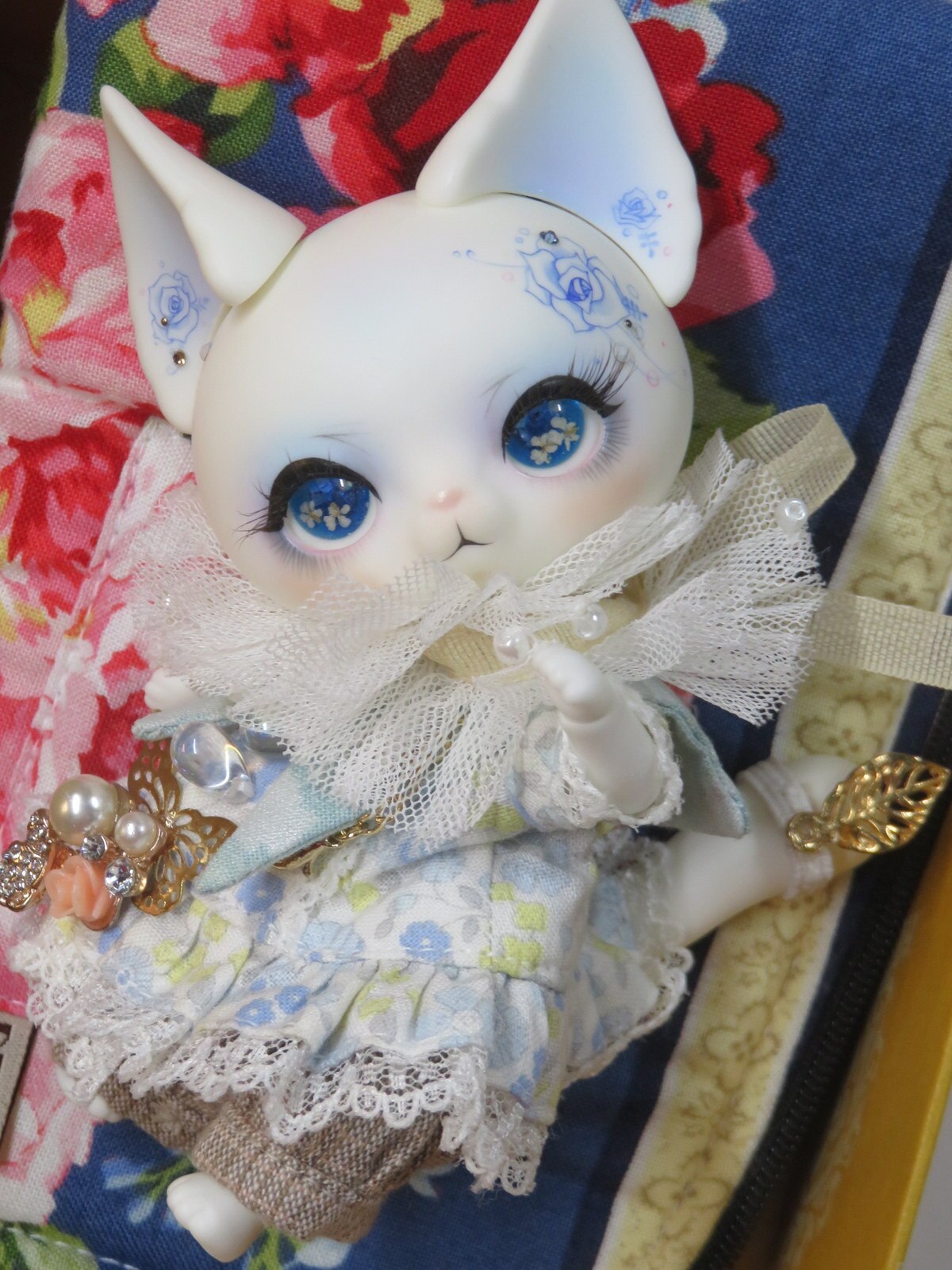 Dear Mine DOLL DEAR BEANS DOLK collaboration PICASSO bean ~ Blue