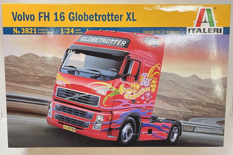 ITALERI 1/24Trucks and Trailer Volvo FH 16 Globetrotter XL 4640