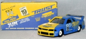 トミカ/日本製 アイアイアド特注 JUN TRUST SKYLINE GT-R(R33) 1996 JGTC #19