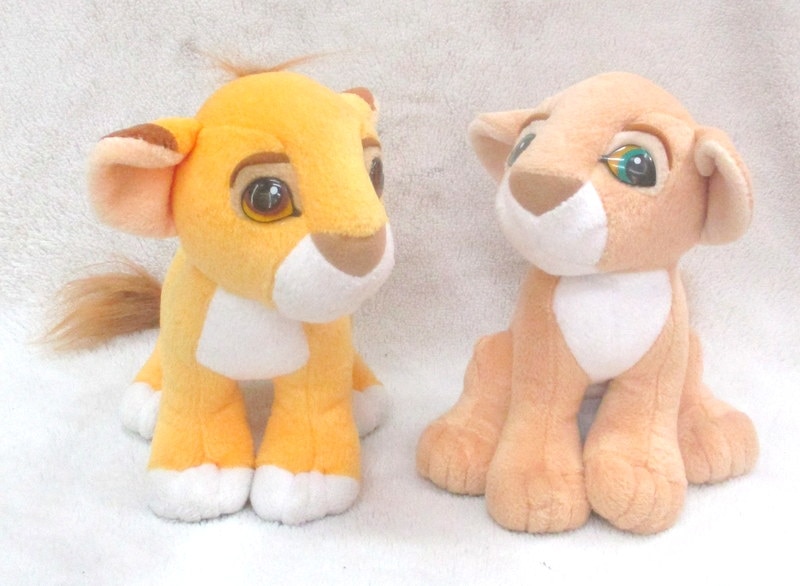 Mattel Lion King Simba and Nara Plush Stuffed Toy | Mandarake Online Shop