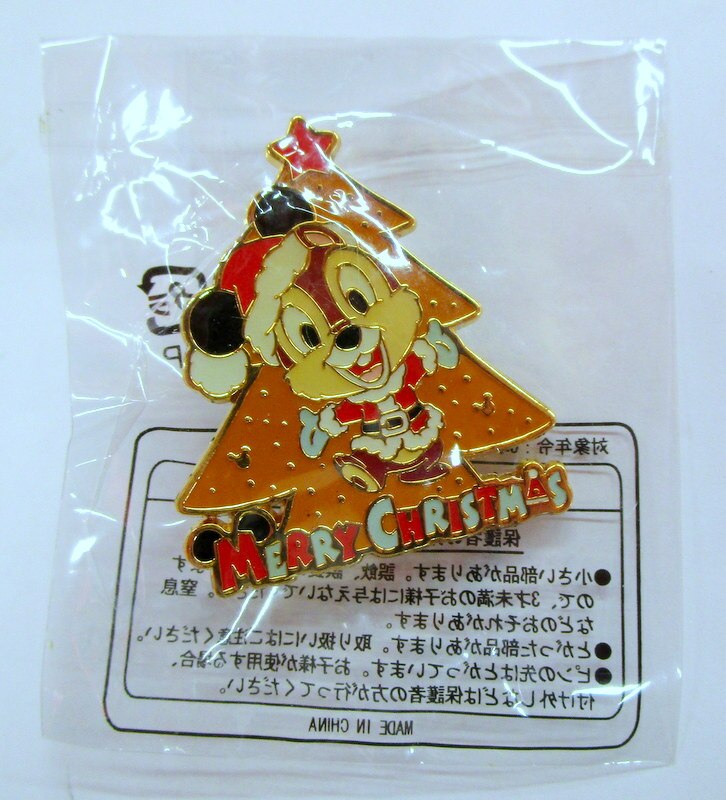 東京ディズニーシー ピン 非売品 アブールバザール チップ ツリー Christmas まんだらけ Mandarake