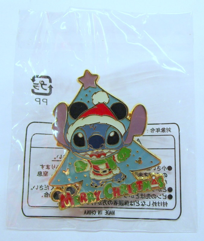 東京ディズニーシー ピン 非売品 アブールバザール スティッチ ツリー Christmas まんだらけ Mandarake