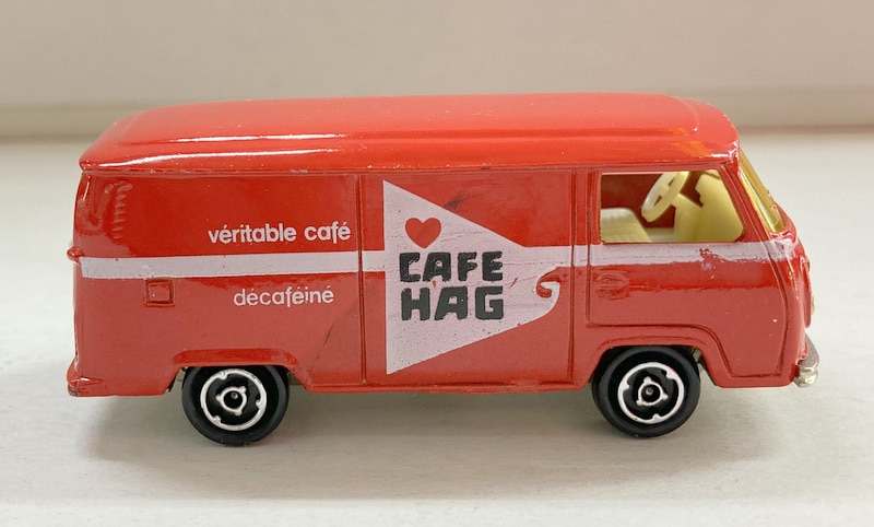 MAJORETTE マジョレットミニカー MADE IN FRANCE FOURGON VW/CAFE HAG ...