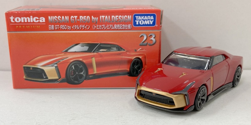 トミカプレミアムNo.23 日産 GT-R50 byイタルデザイン 発売記念仕様