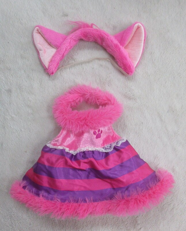 Disney Store UniBEARsity dedicated costume Cheshire cat style