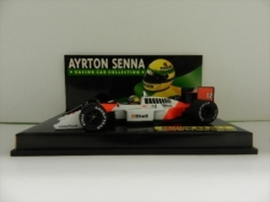 1/43 AYRTON SENNA RACING CAR COLLECTION McLaren MP4/4 Honda Turbo 1988 #12 No.1