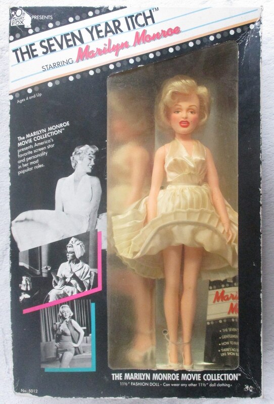 marilyn monroe movie collection doll