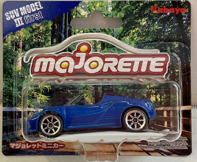 Kabaya マジョレットミニカーB SUV MODEL III first アルファロメオ 4C スパイダー/ブルー | ありある | まんだらけ  MANDARAKE
